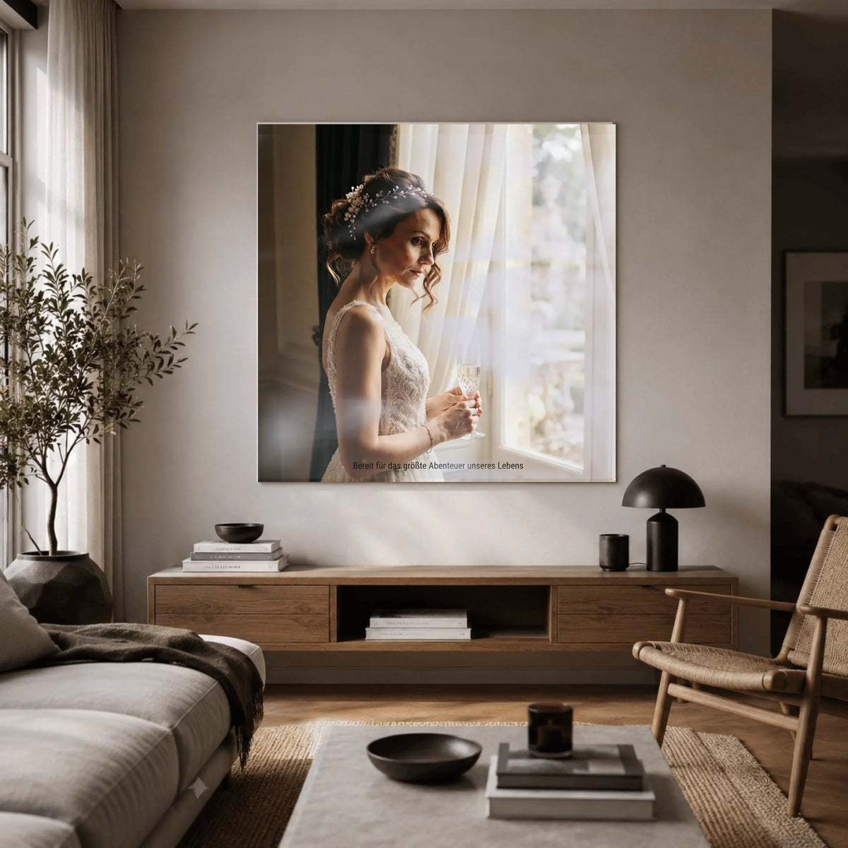 Leinwand quadratisch Blanko