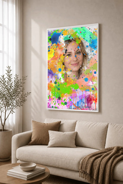 Poster mit weissen Rahmen 2-3 Format 130526